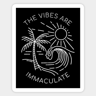 The vibes are immaculate Magnet